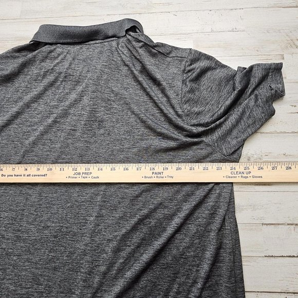 HOUSTON TEXANS Polo Shirt Mens 2XL NFL TEAM Apparel TX3 Cool S/S Golf Casua Gray - Picture 6 of 6